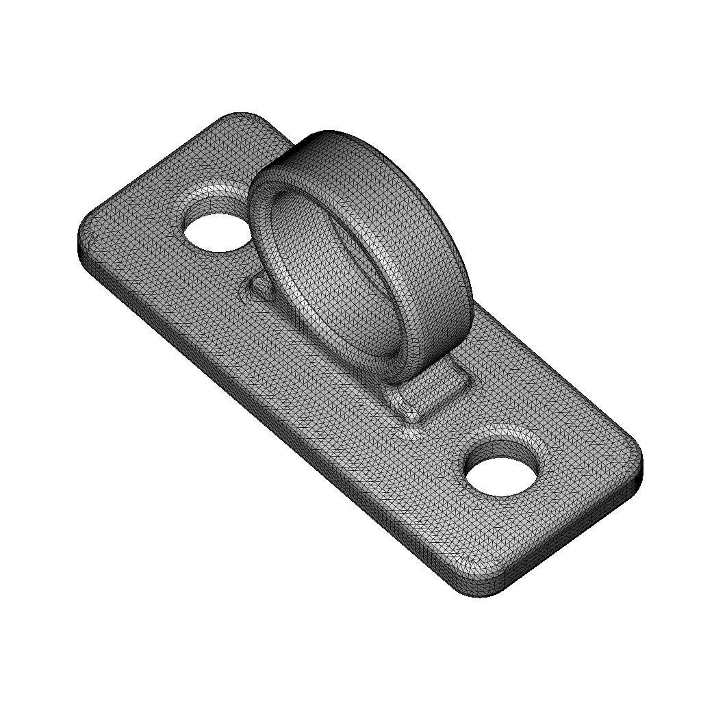 Sliding Door Bolt Latch 3D print model_15