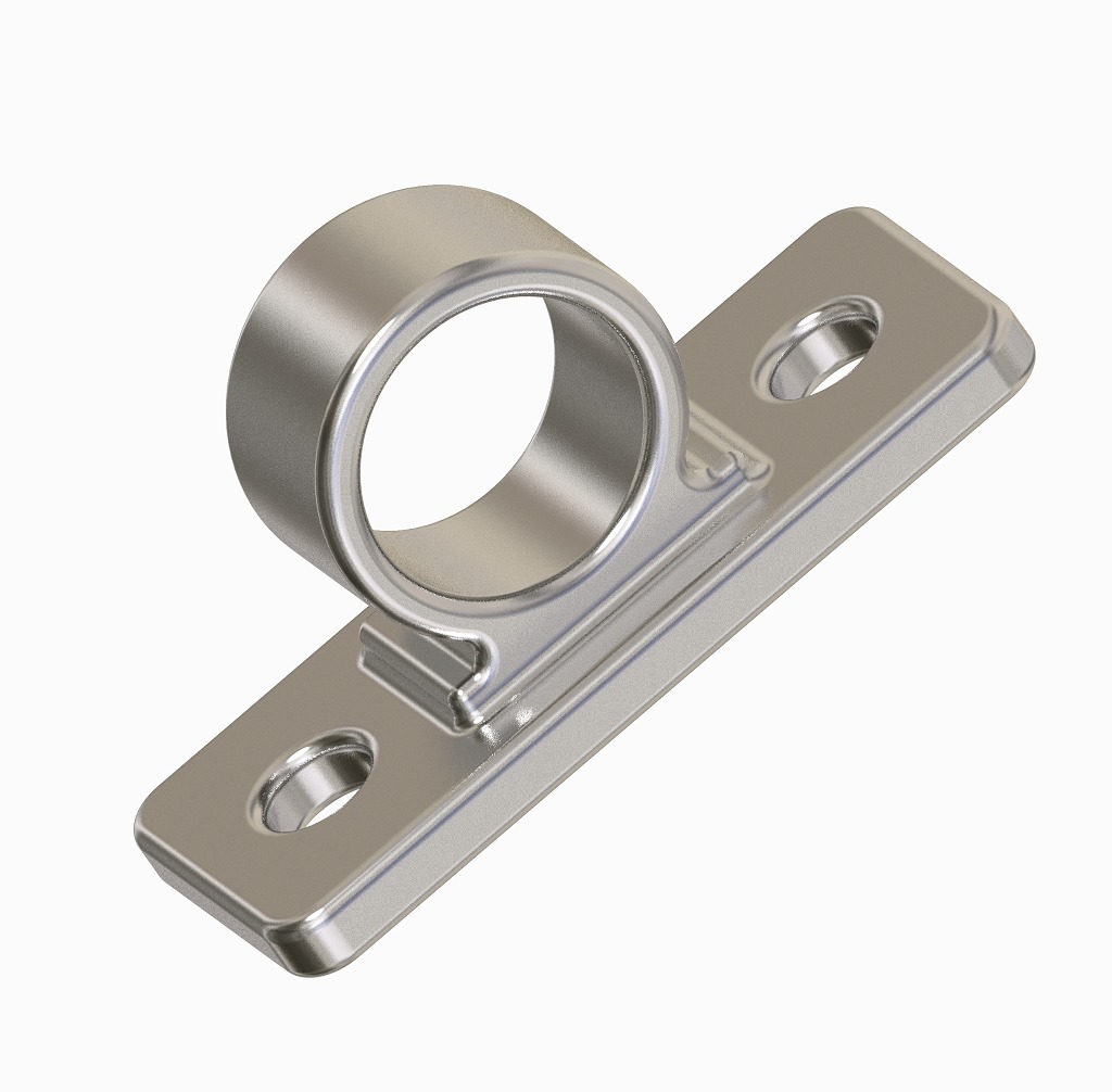 Sliding Door Bolt Latch 3D print model_6