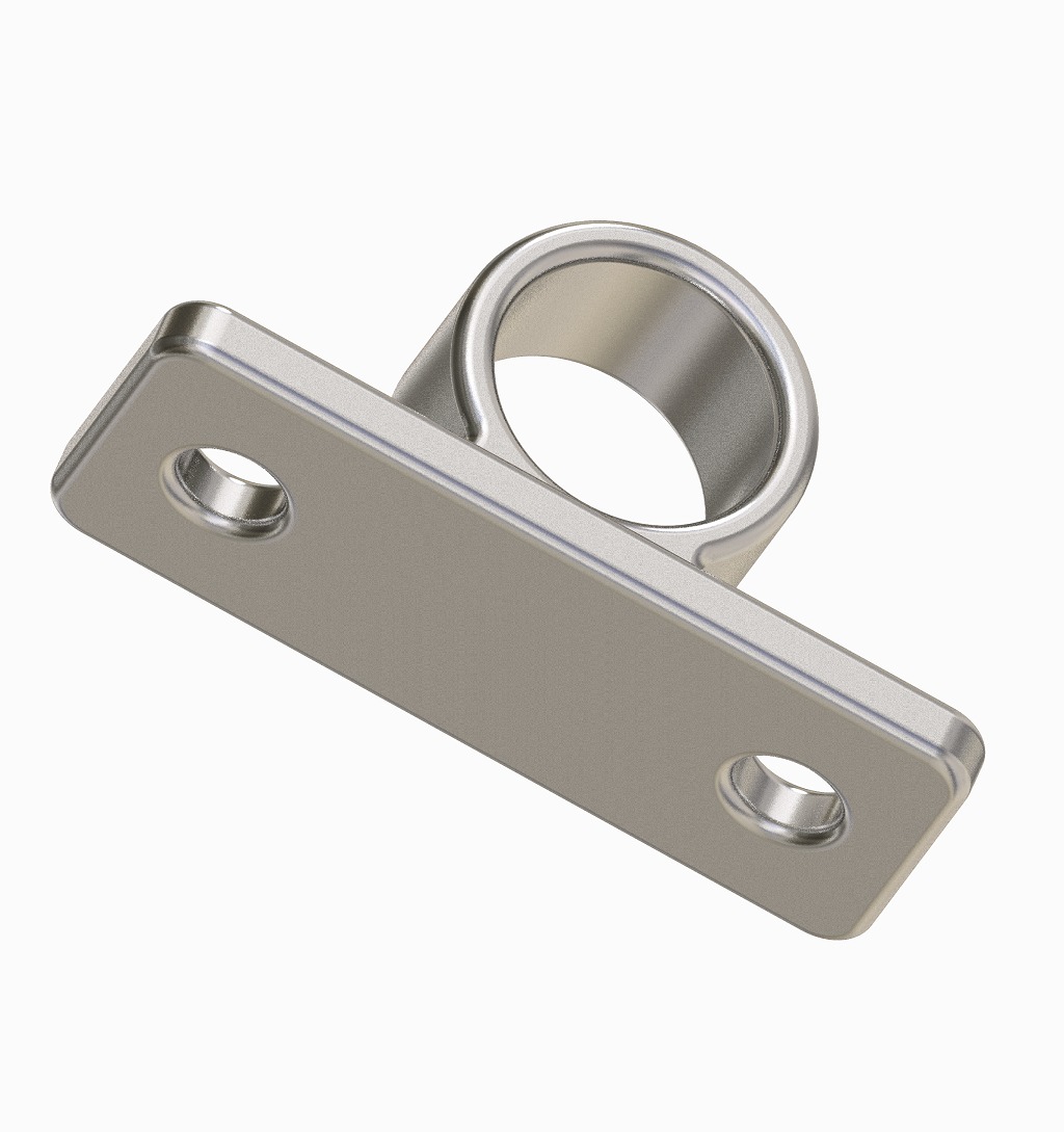 Sliding Door Bolt Latch 3D print model_7