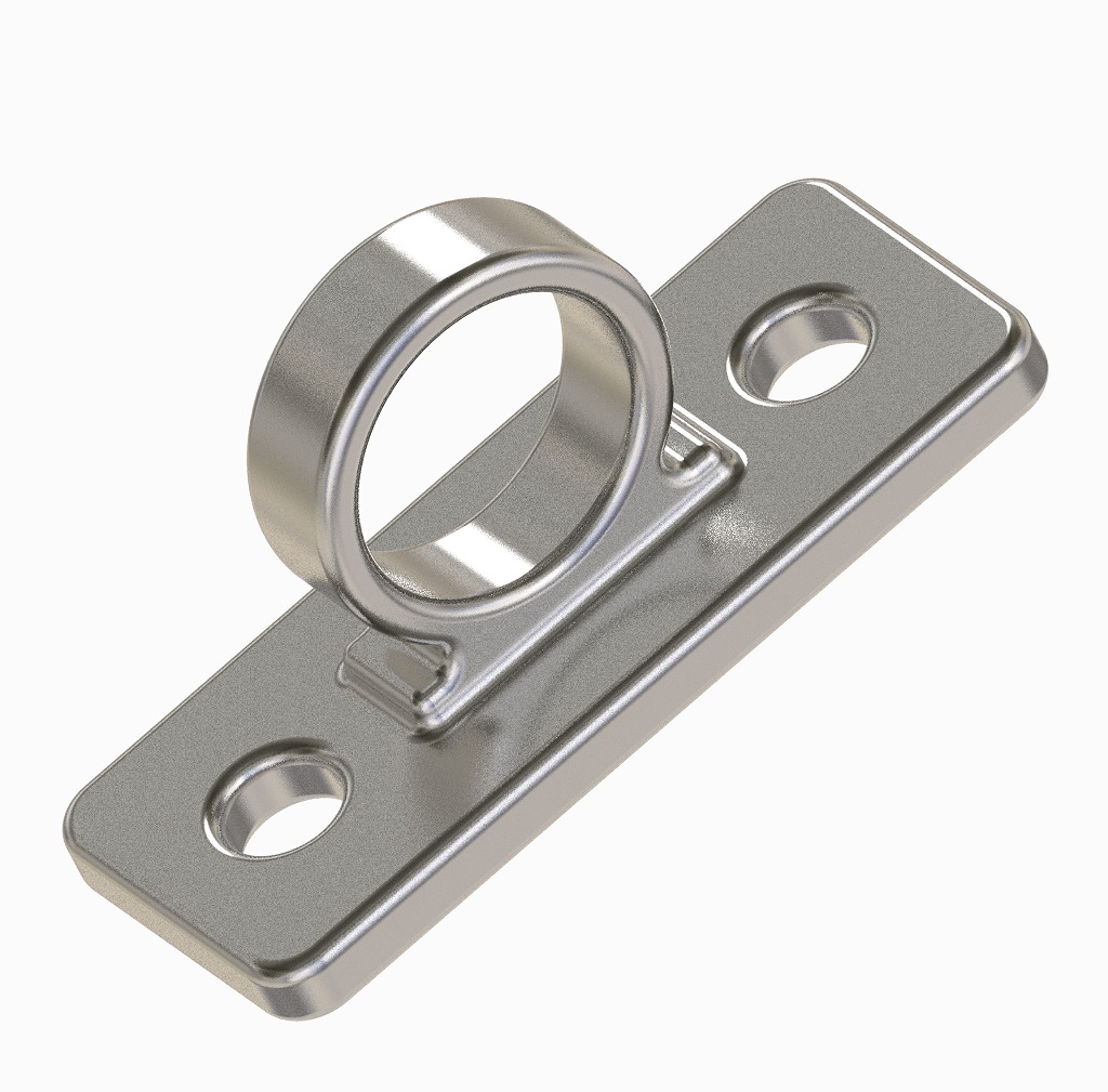 Sliding Door Bolt Latch 3D print model_13
