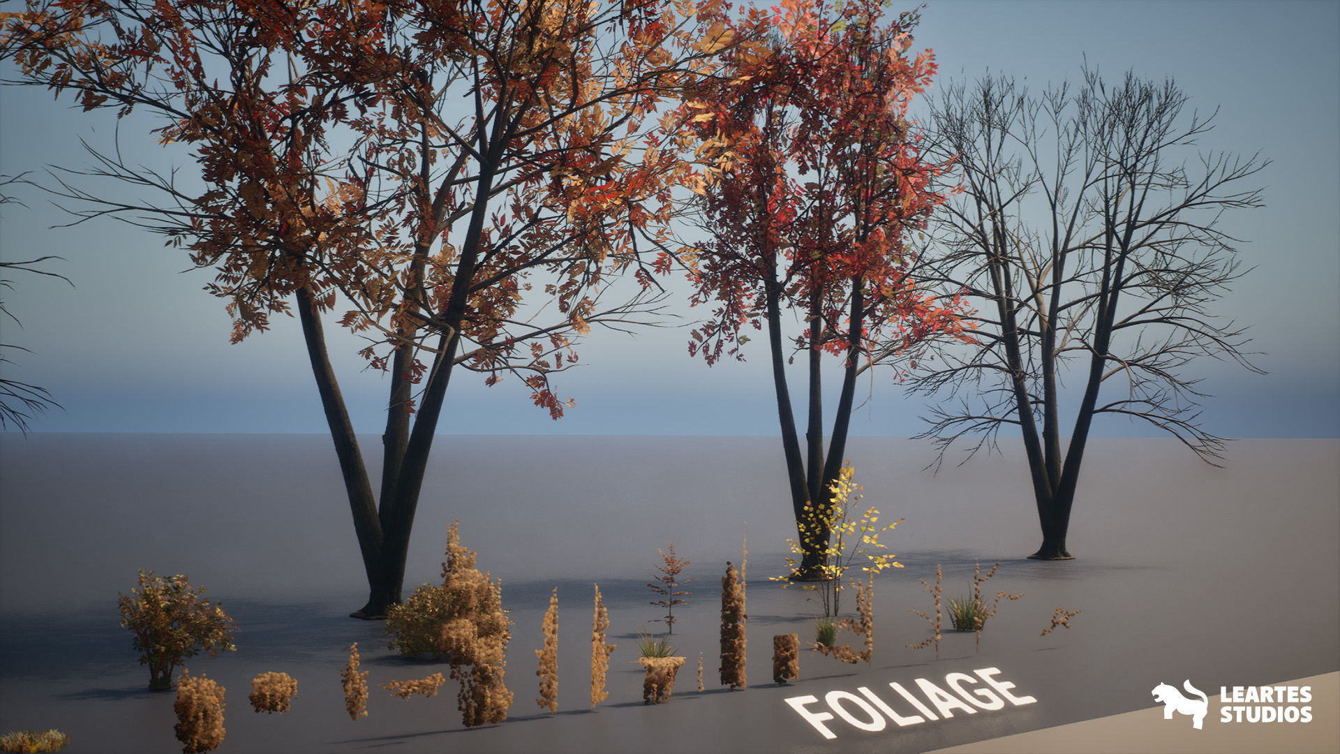 Haunted House Environment  Low-poly 3D model_16