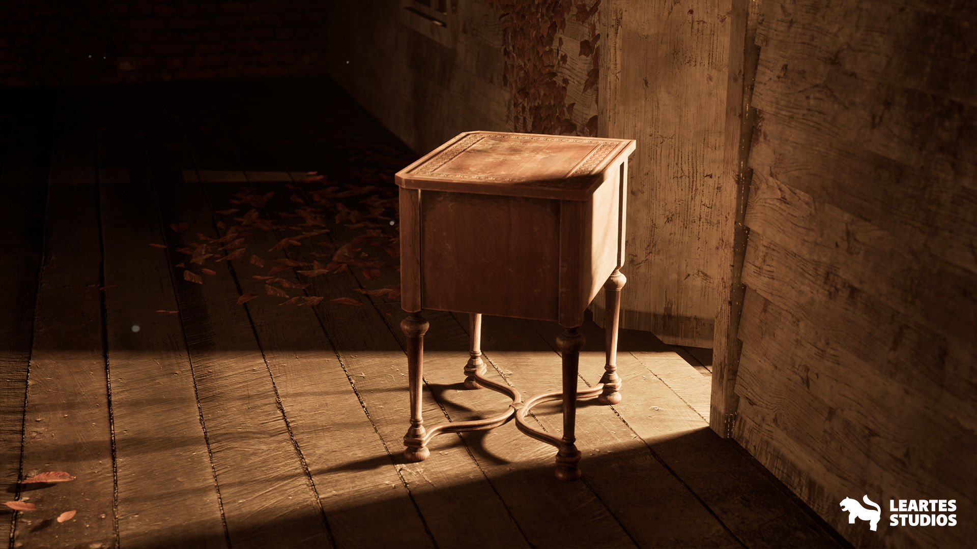 Haunted House Environment  Low-poly 3D model_13