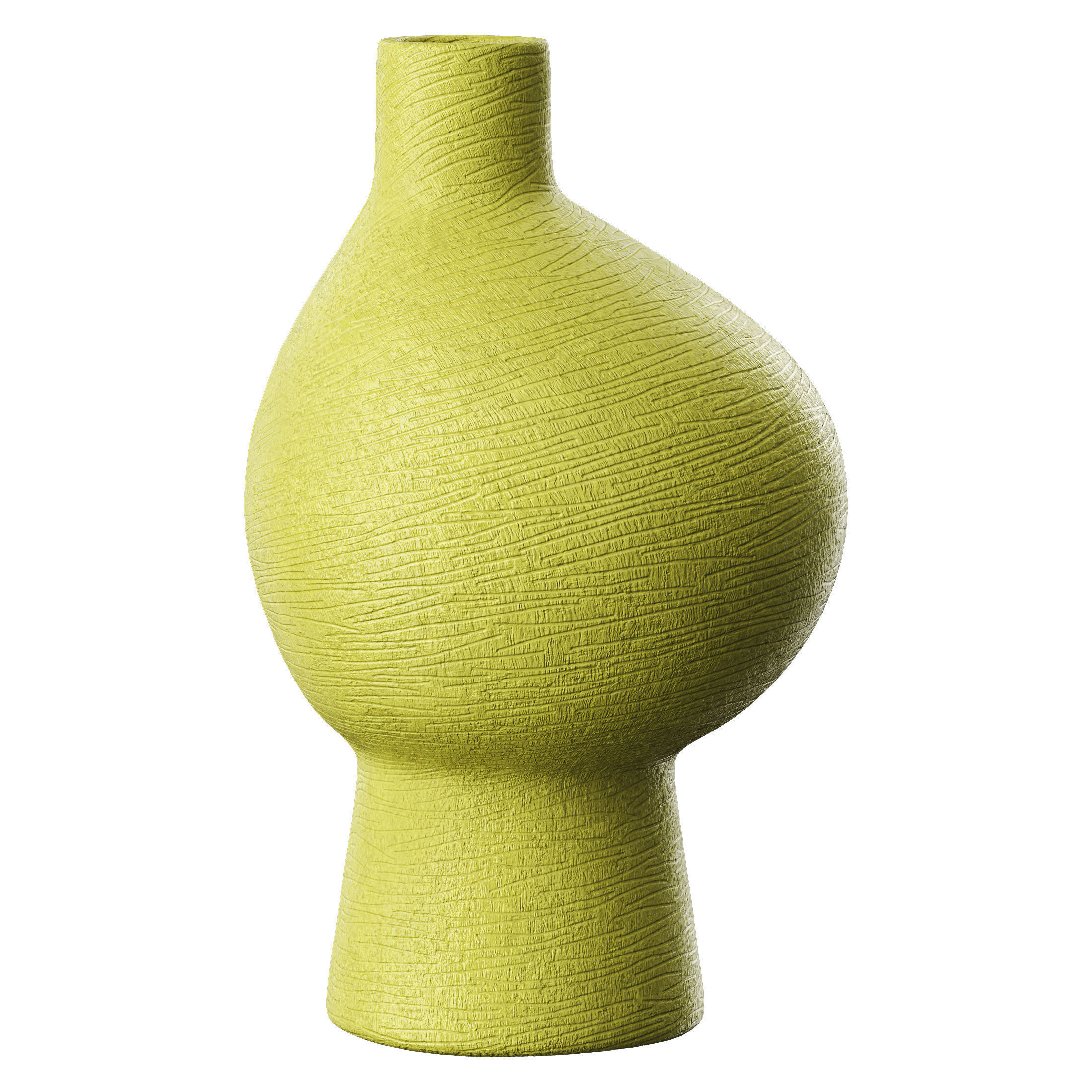 Vase Pot Low-poly 3D model_14
