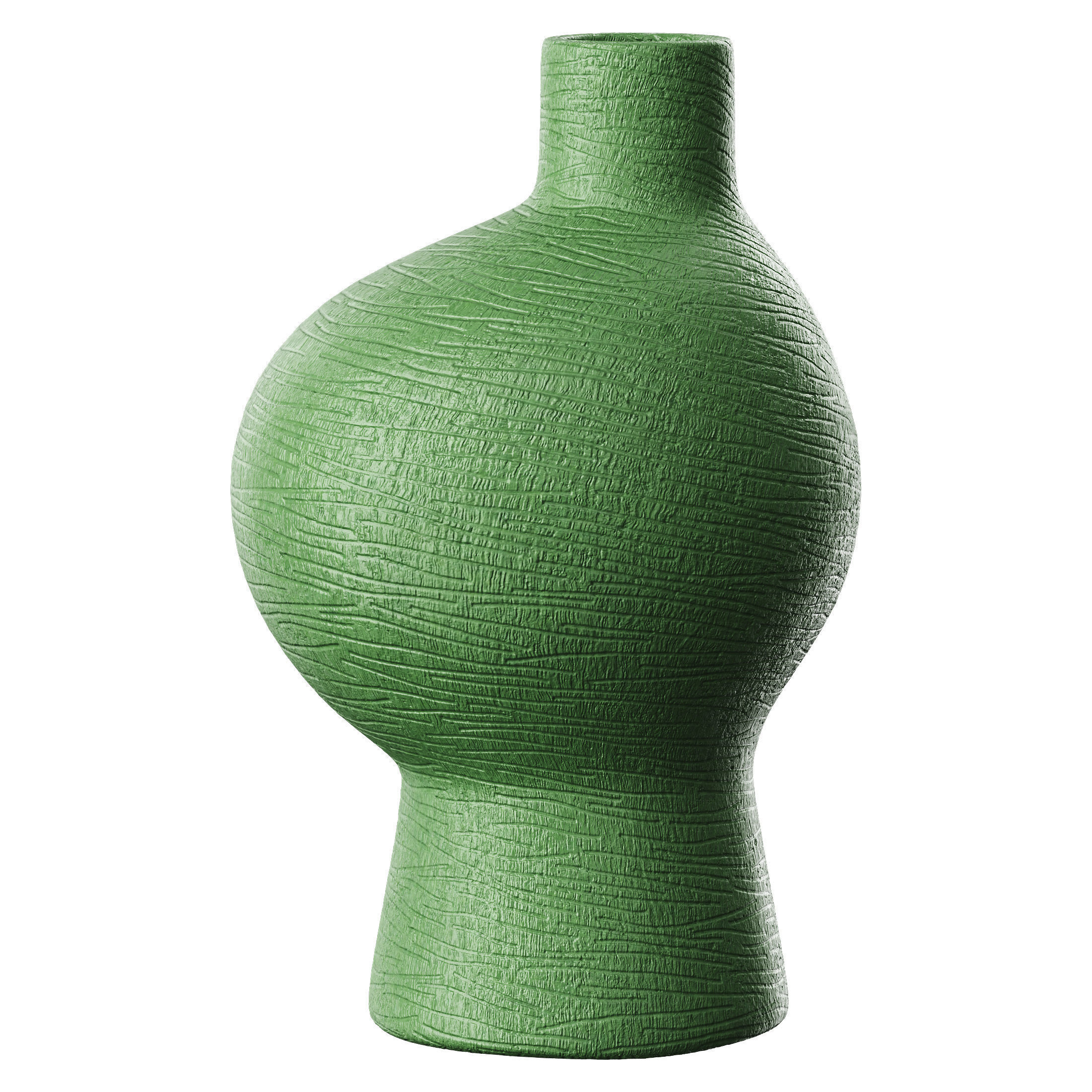 Vase Pot Low-poly 3D model_8