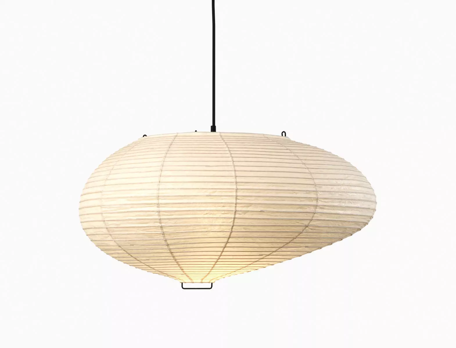 Akari 16A Lamp by Isamu Noguchi 3D model_0