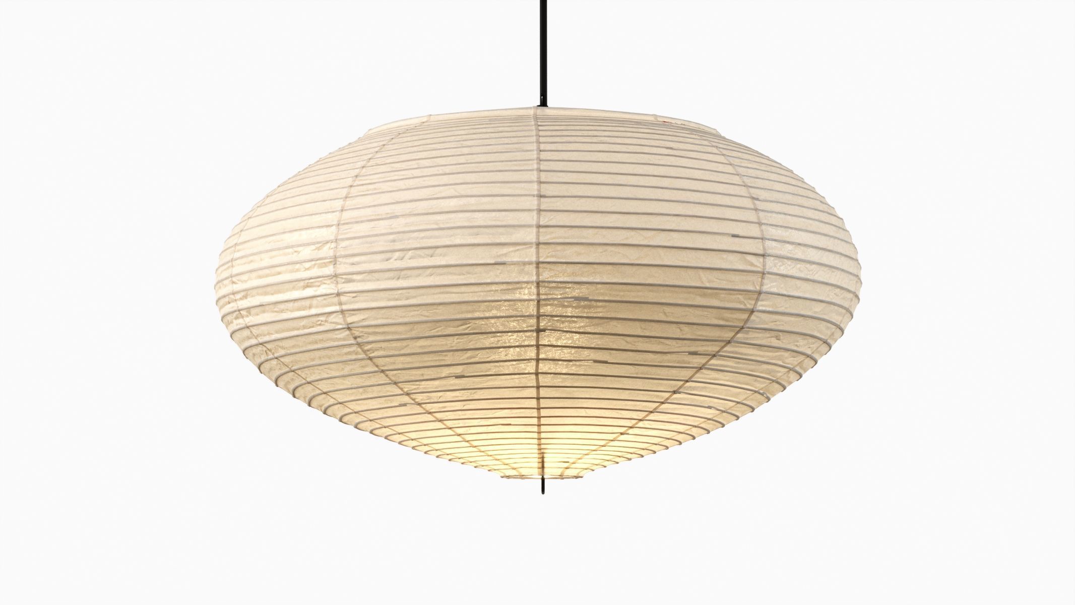 Akari 16A Lamp by Isamu Noguchi 3D model_4