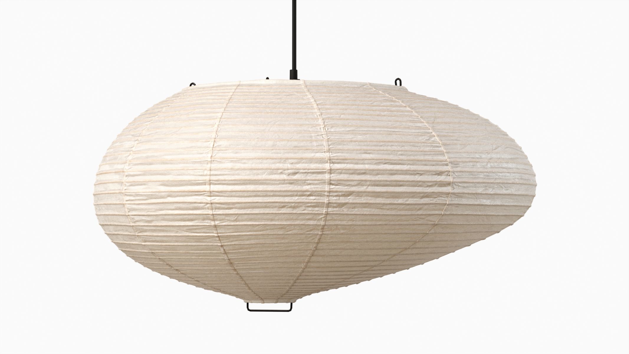 Akari 16A Lamp by Isamu Noguchi 3D model_2