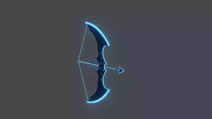 Bow and Arrows 3d model  