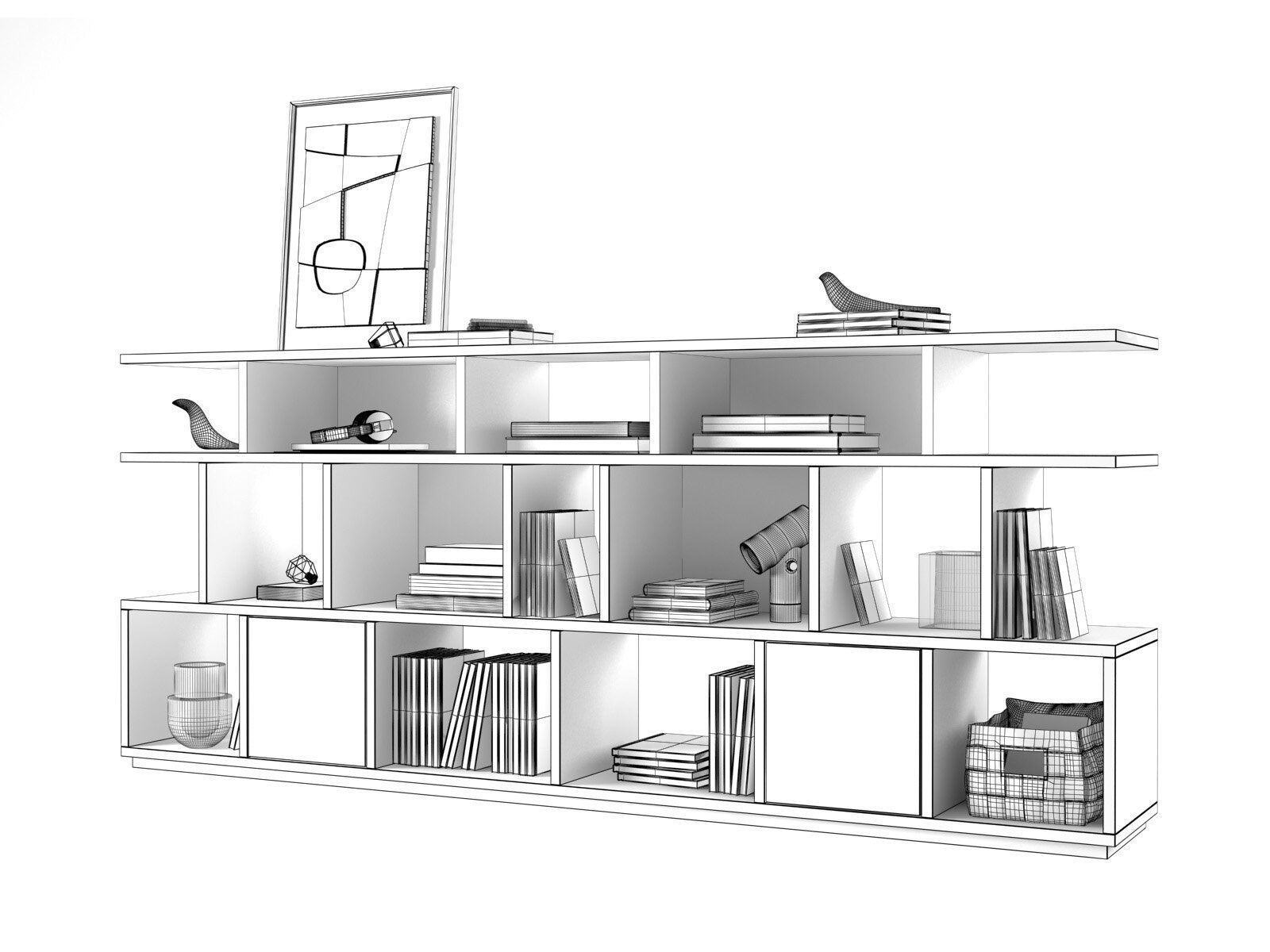 Meo 02 Sideboard 3D model_2