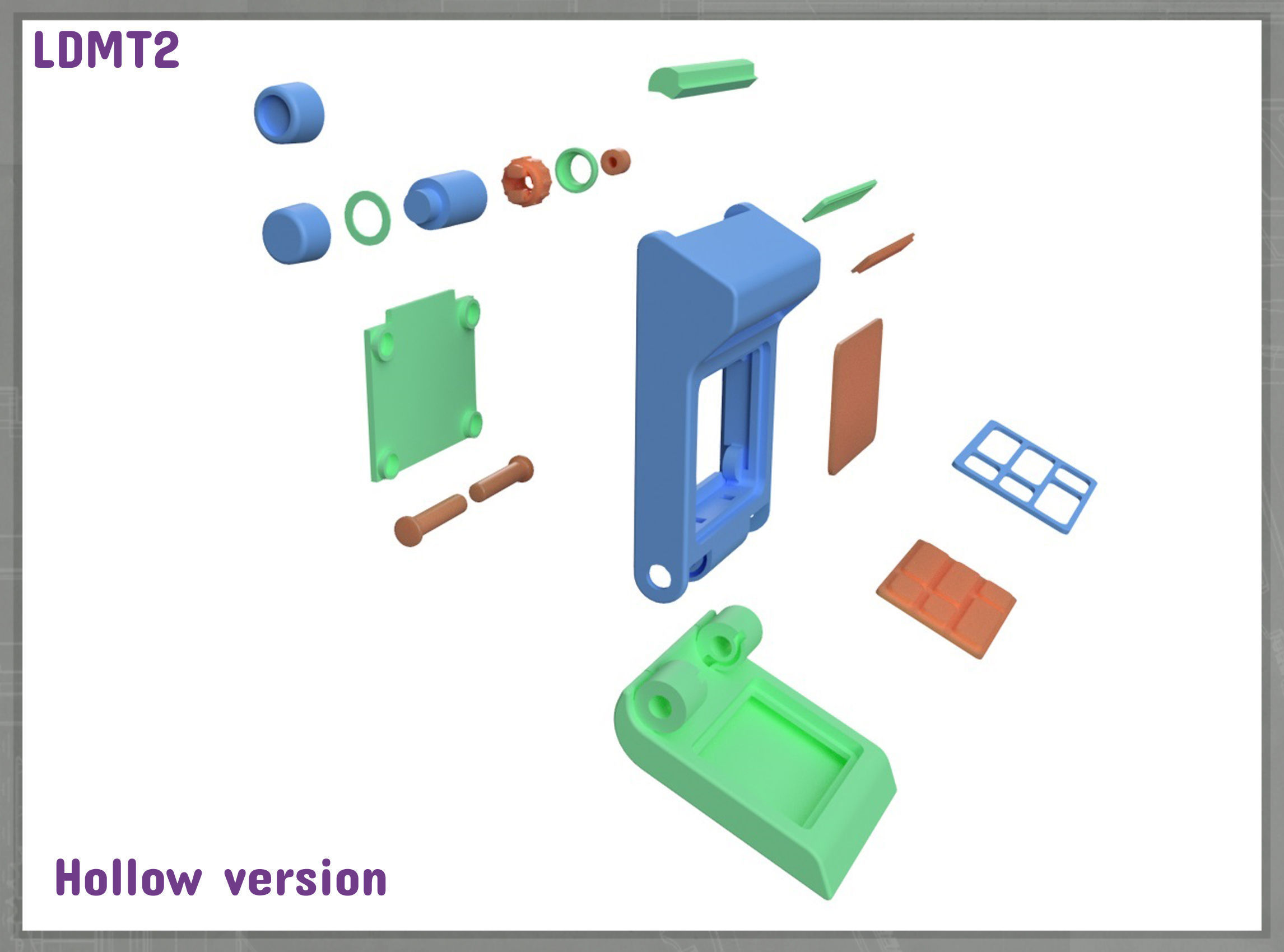 Medical Tricorder Lower Decks 3D print model_7