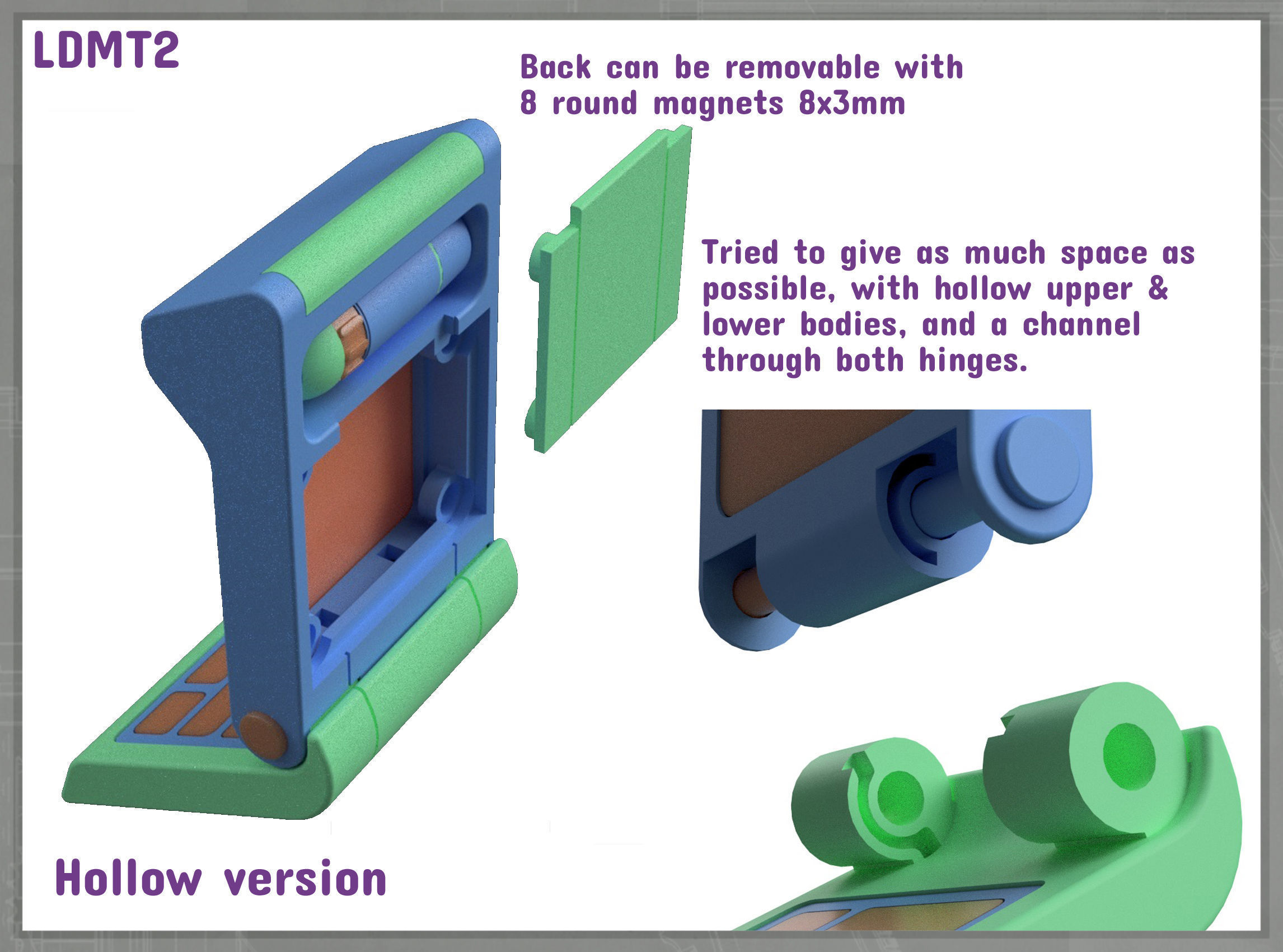 Medical Tricorder Lower Decks 3D print model_8