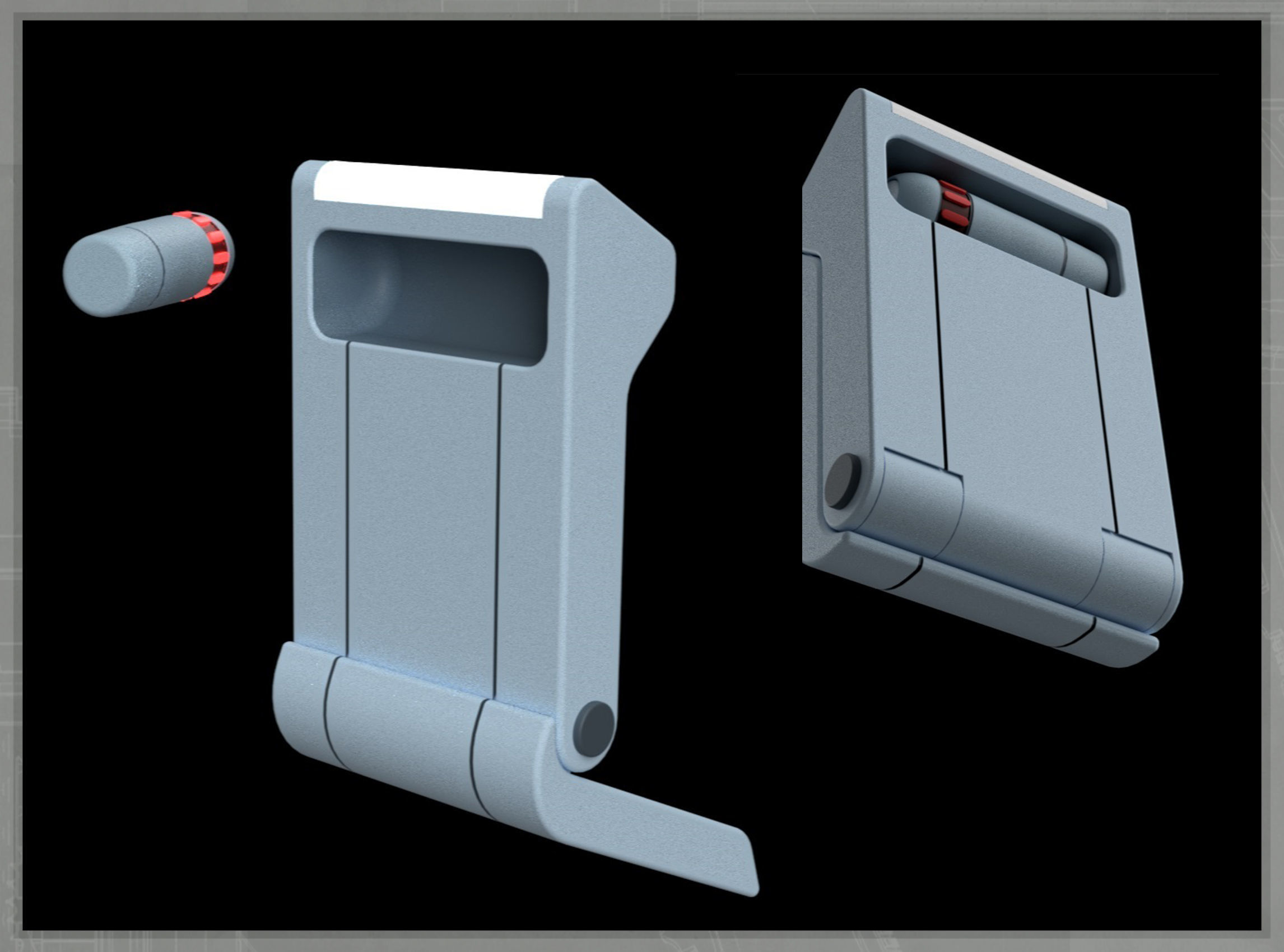 Medical Tricorder Lower Decks 3D print model_1
