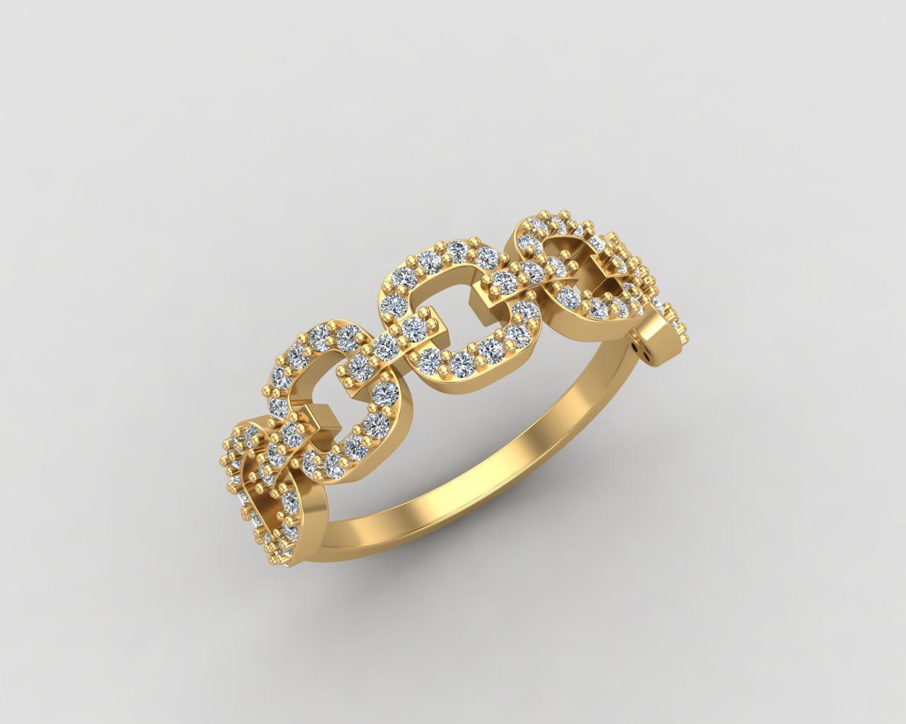 Minimal Chain ring 139-MW 3D print model_24