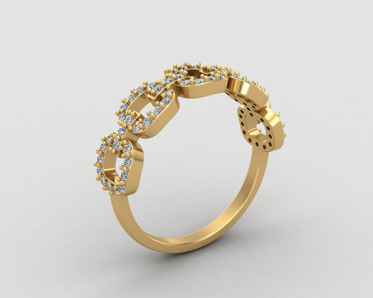 Minimal Chain ring 139-MW 3D print model_23