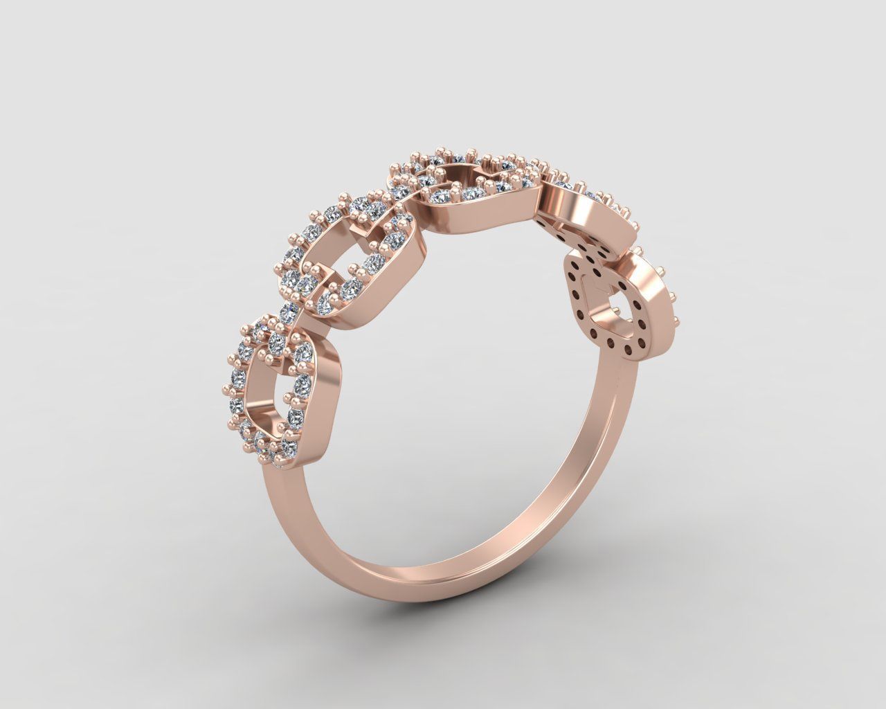 Minimal Chain ring 139-MW 3D print model_4