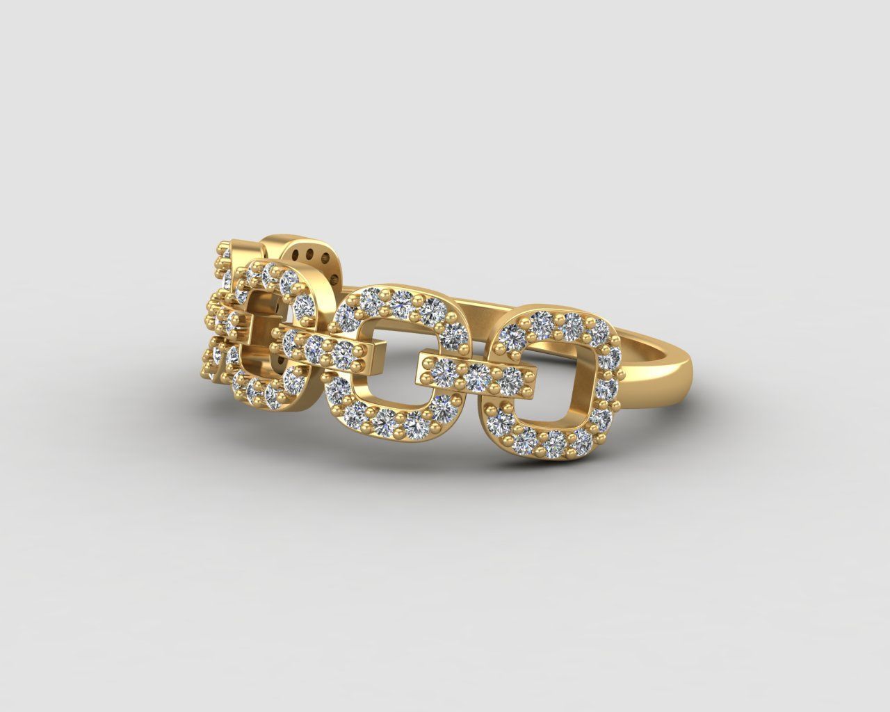 Minimal Chain ring 139-MW 3D print model_27