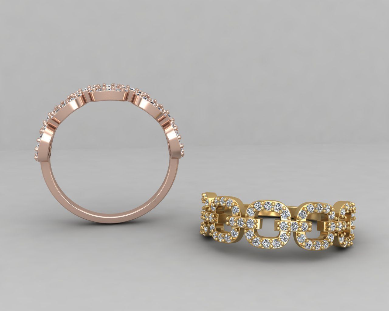 Minimal Chain ring 139-MW 3D print model_1