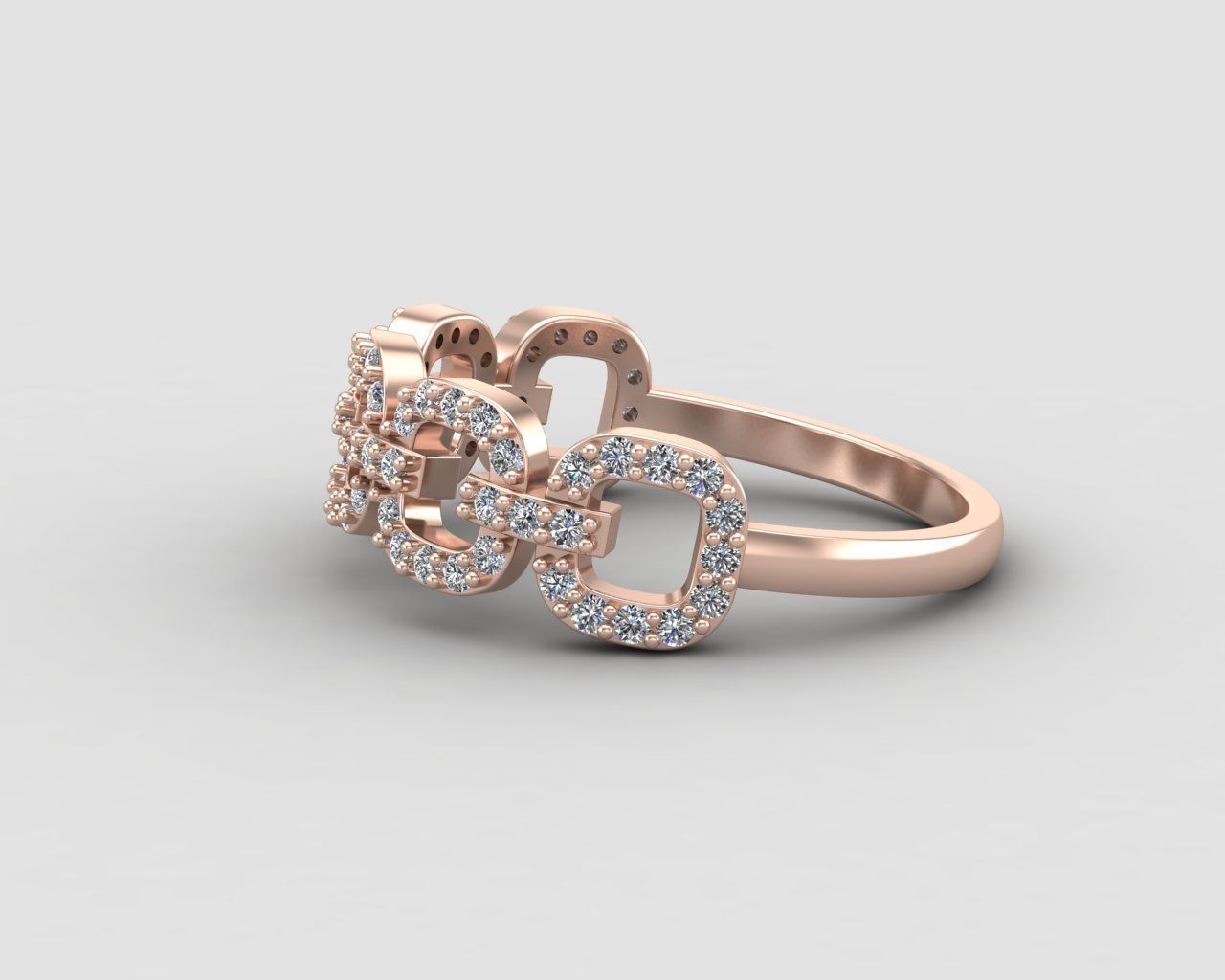 Minimal Chain ring 139-MW 3D print model_7