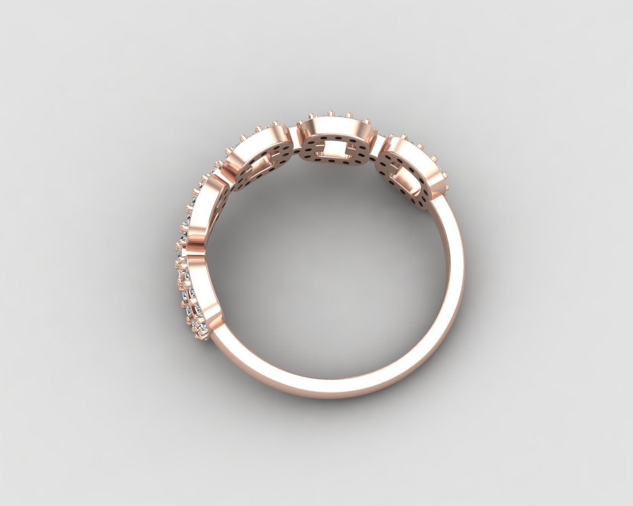 Minimal Chain ring 139-MW 3D print model_9