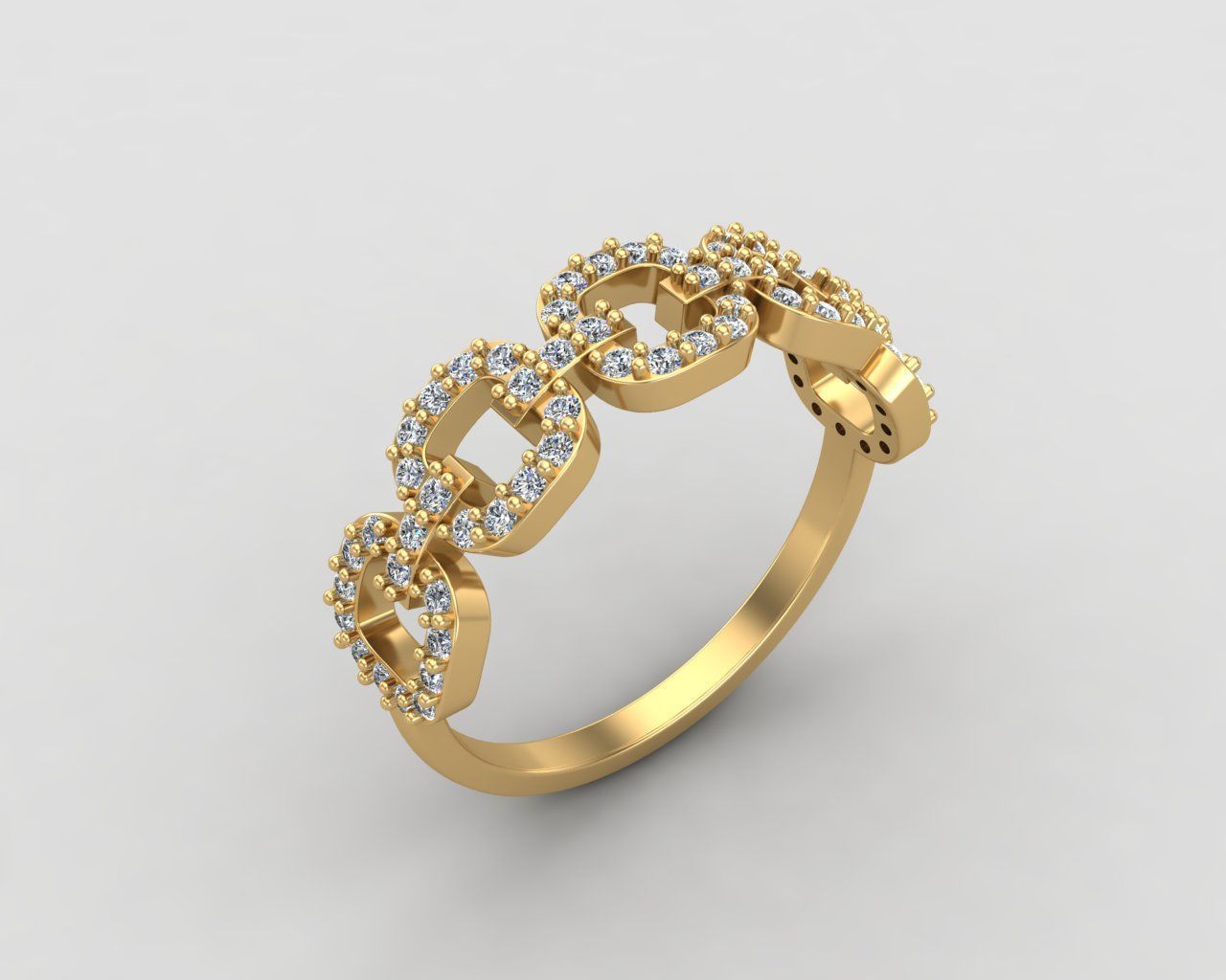Minimal Chain ring 139-MW 3D print model_22