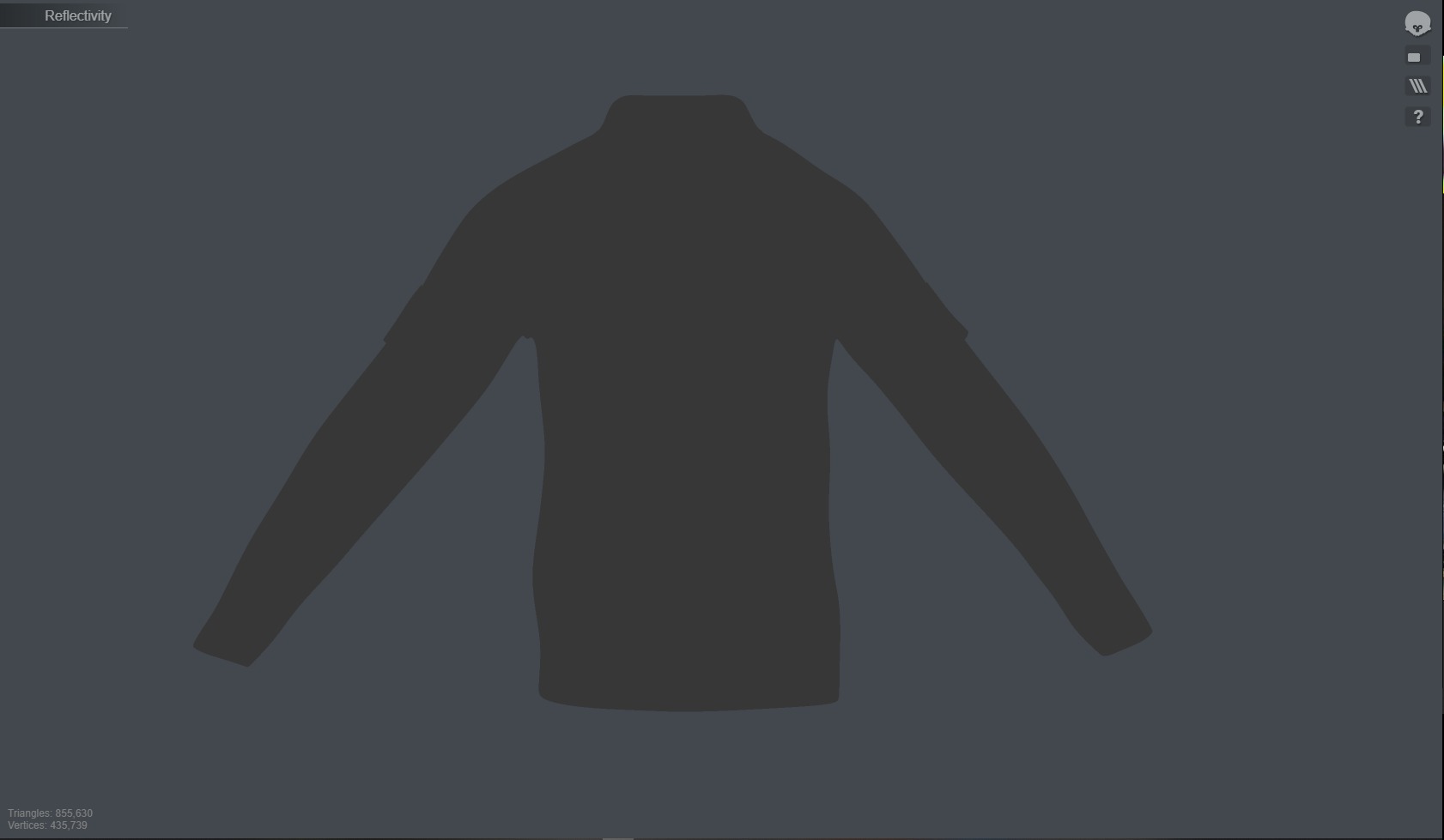 3D Model of City of London Police Uniform with Tactical Vest 3D Model Collection_11