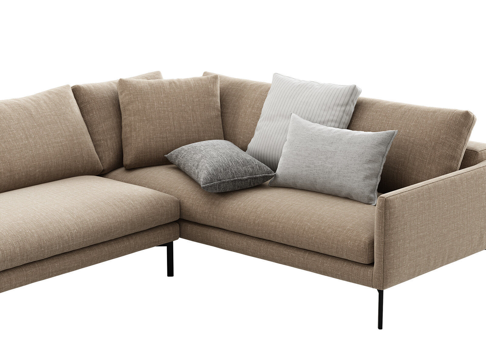 Band Corner Sofa M175O210 3D model_5