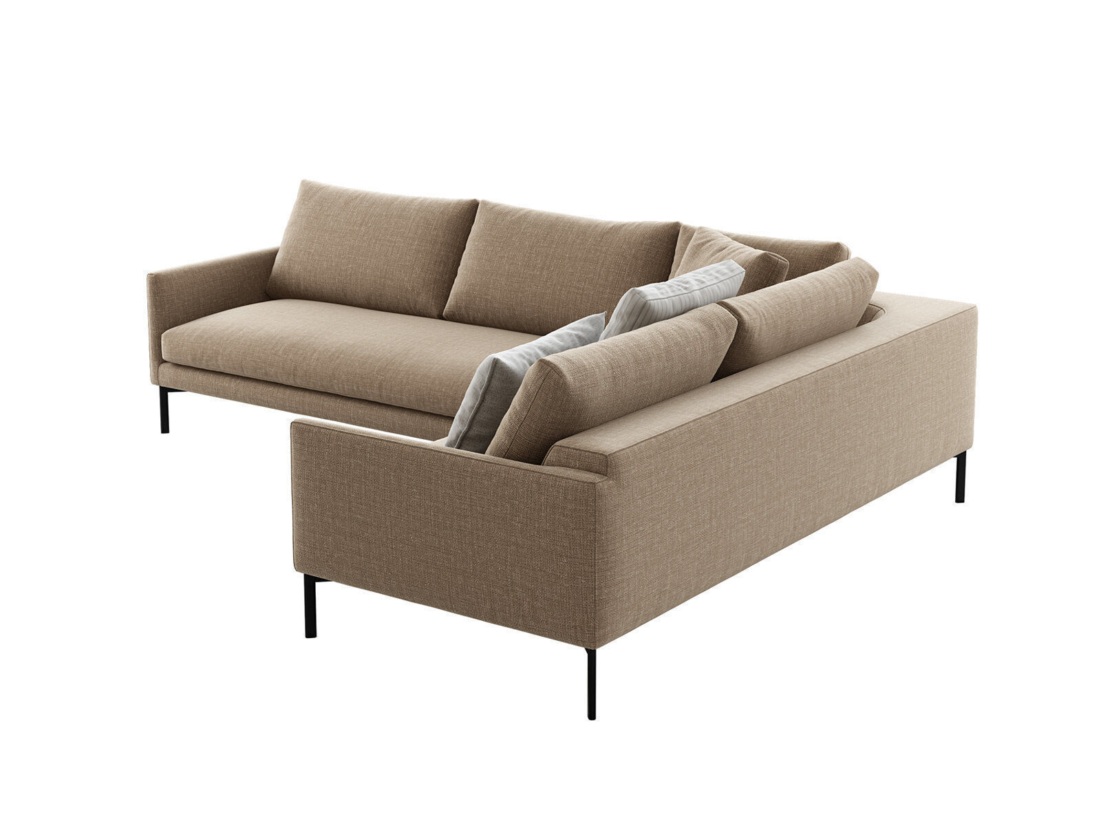 Band Corner Sofa M175O210 3D model_6