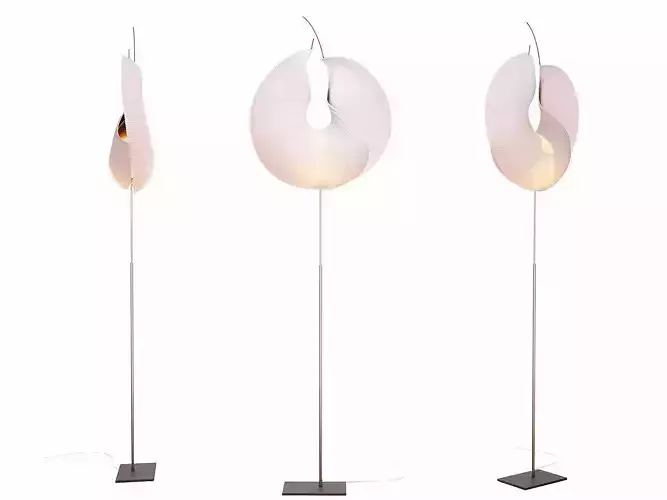 Yoruba Rose Floor Lamp