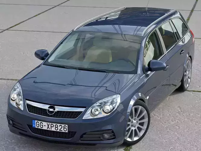 Opel Vectra C Caravan 2006 3D model