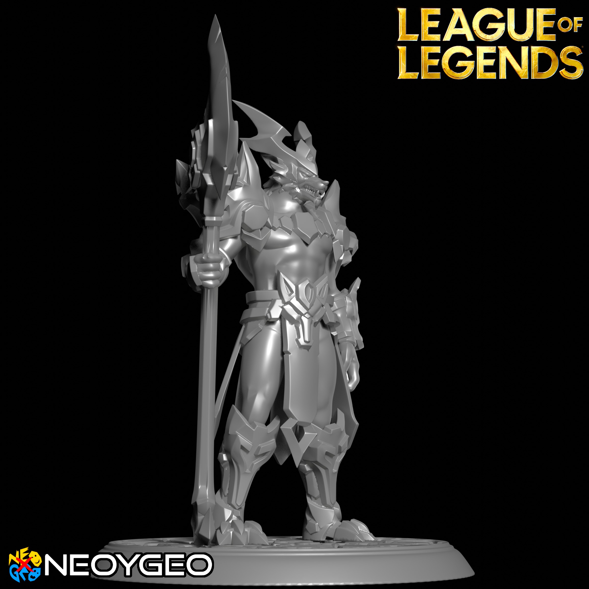 NASUS INFERNAL - LEAGUE OF LEGENDS 3D print model_2