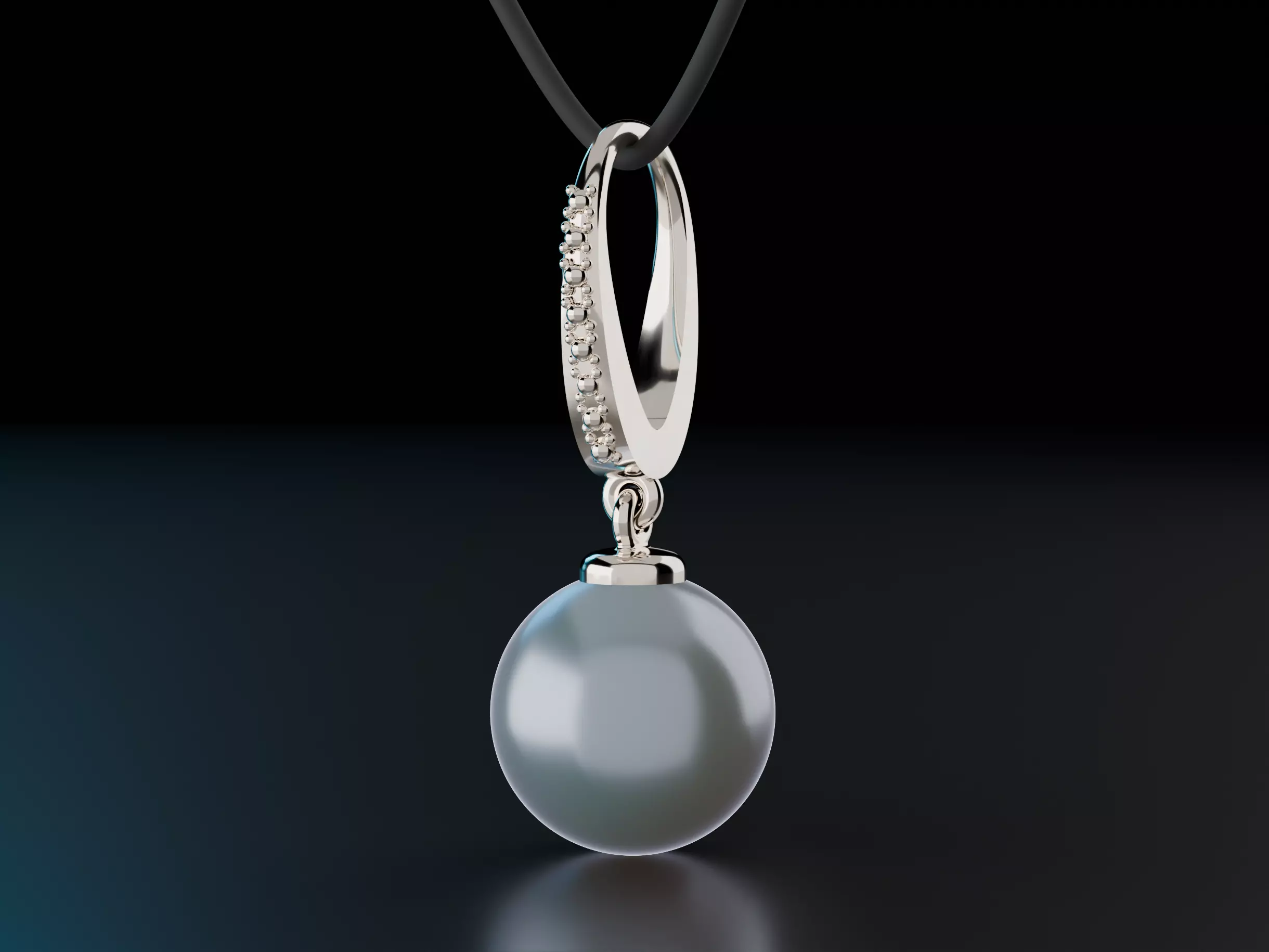Pearl Pendant 3D print model