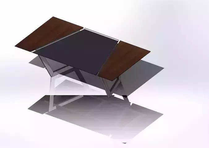 Dining Room Table Design 3D print model