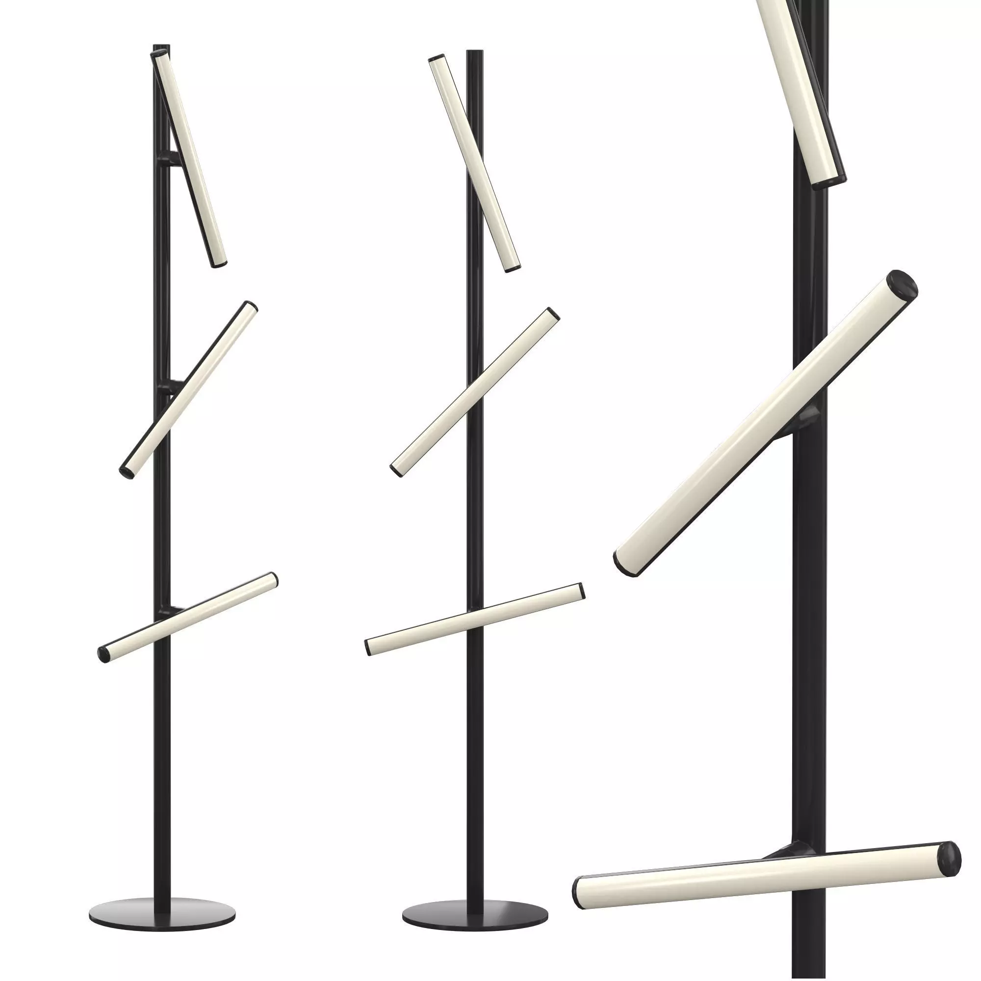 LISA Floor Lamp 3D model_0