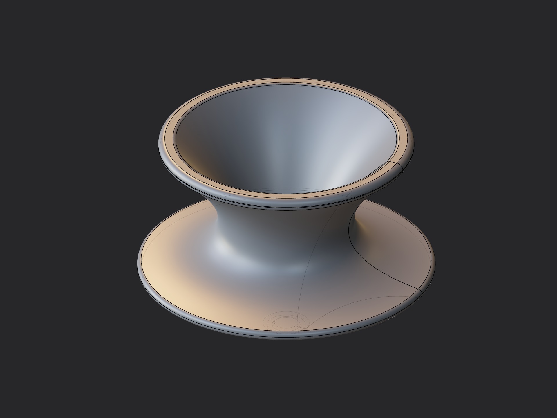 Spun Rotating Chair Magis 3D model_3