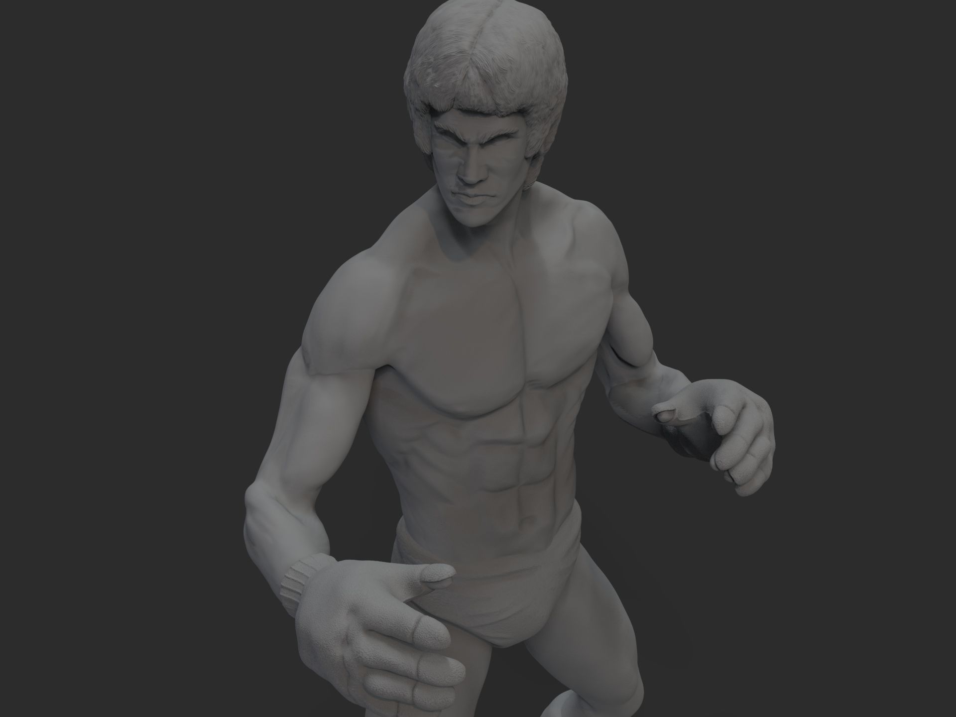 Bruce Lee Enter the Dragon 3D print model_11