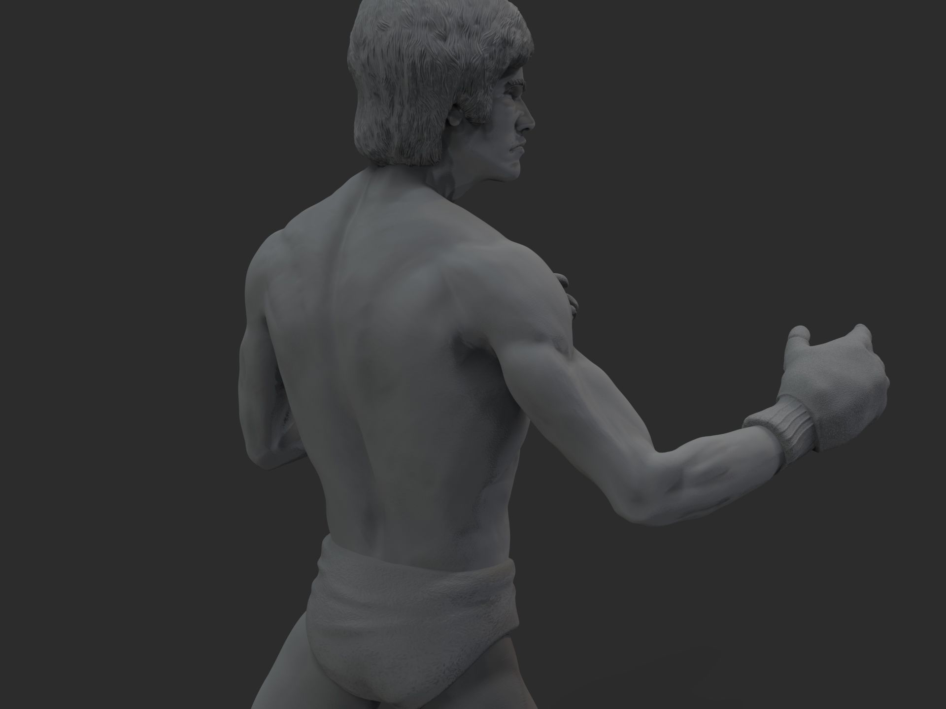 Bruce Lee Enter the Dragon 3D print model_10