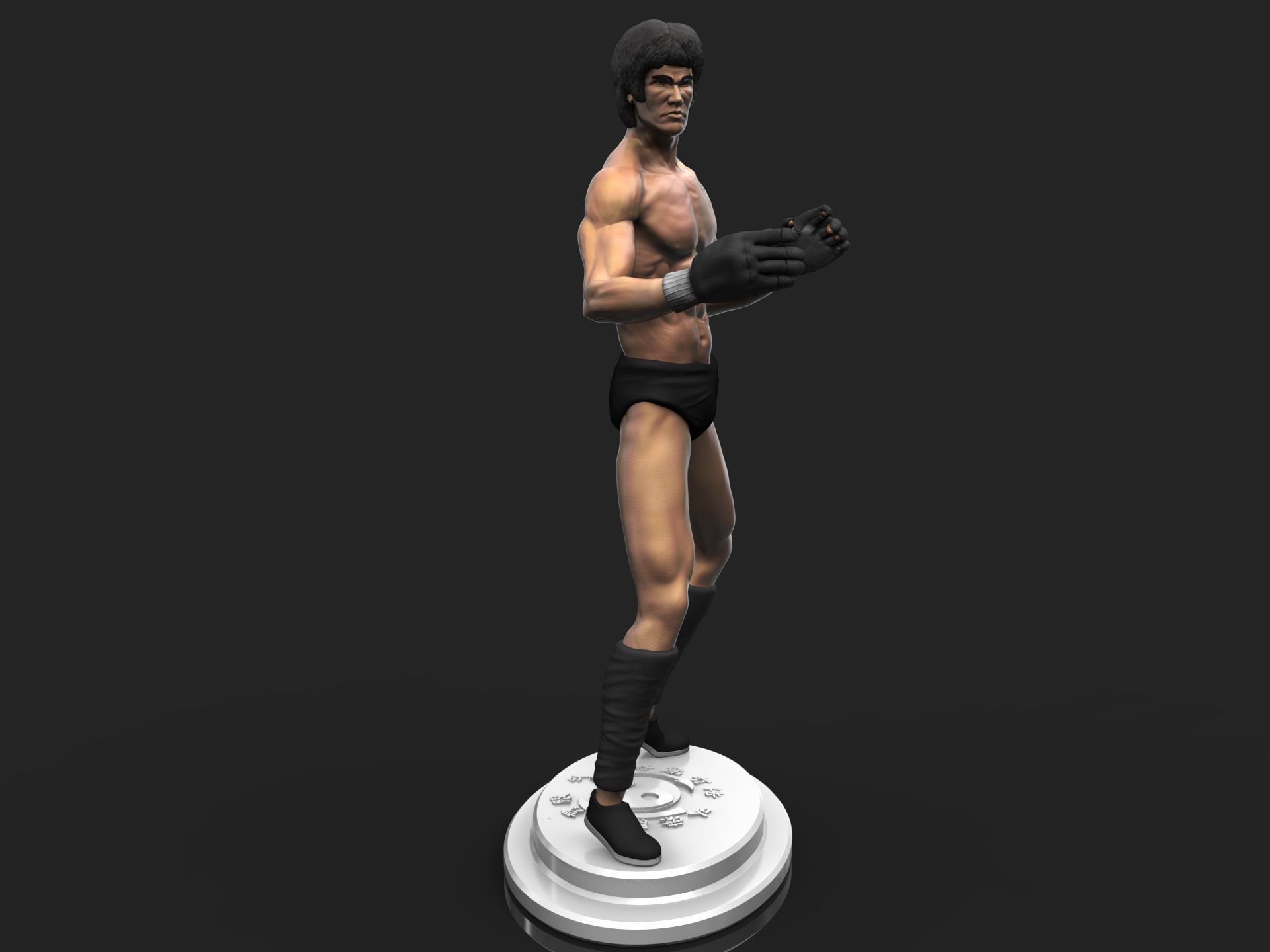 Bruce Lee Enter the Dragon 3D print model_5
