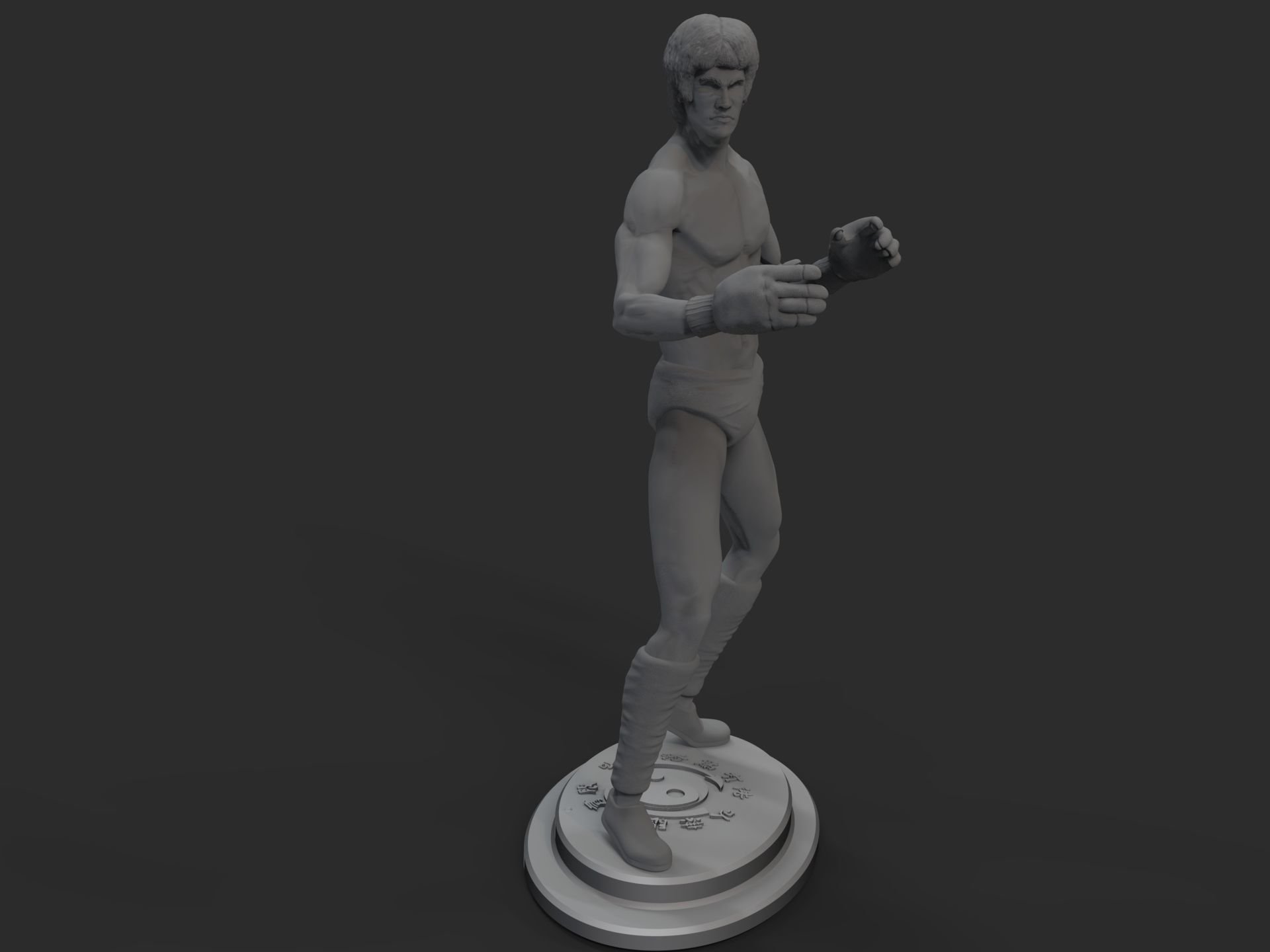 Bruce Lee Enter the Dragon 3D print model_8