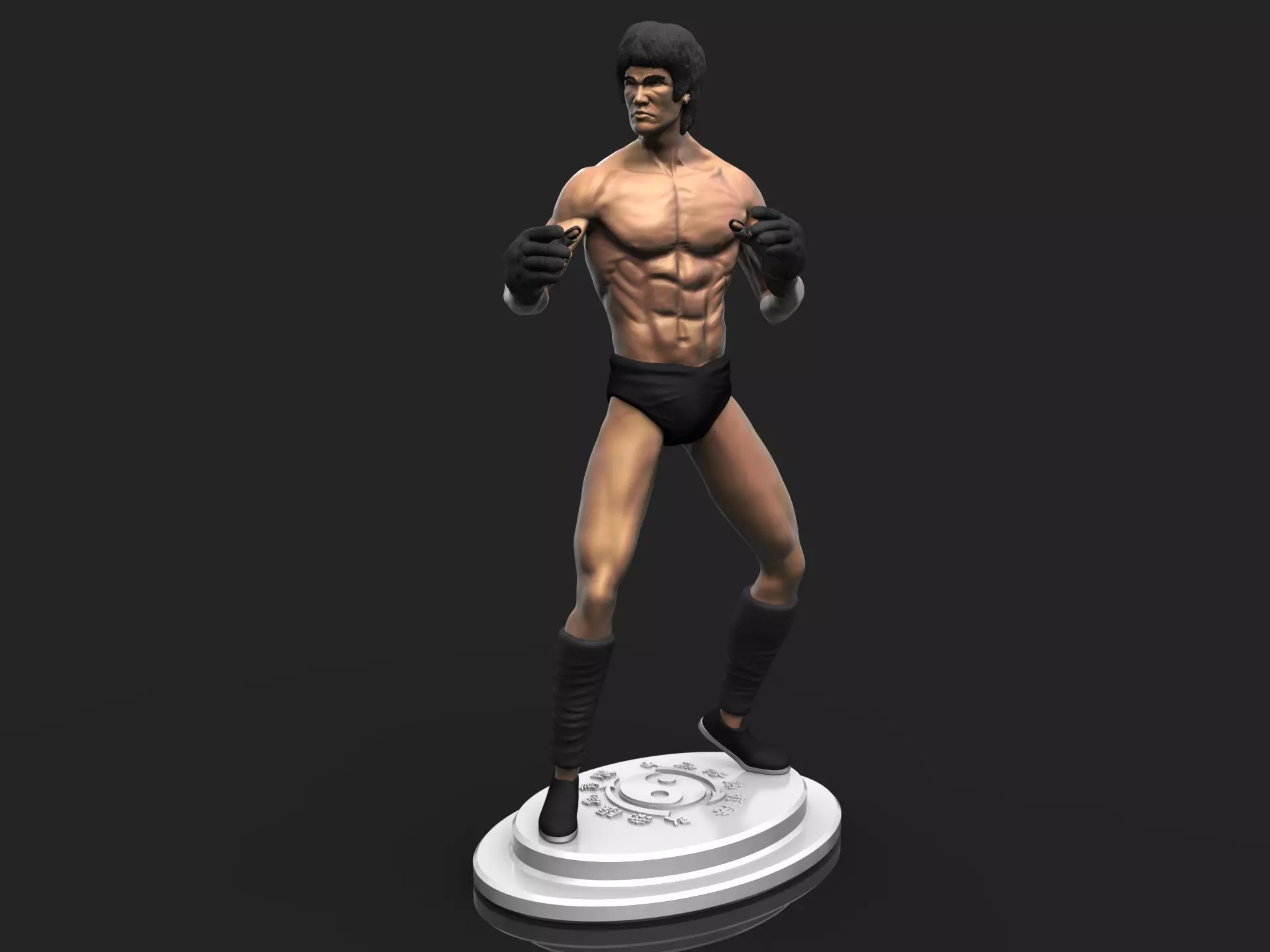 Bruce Lee Enter the Dragon 3D print model_0