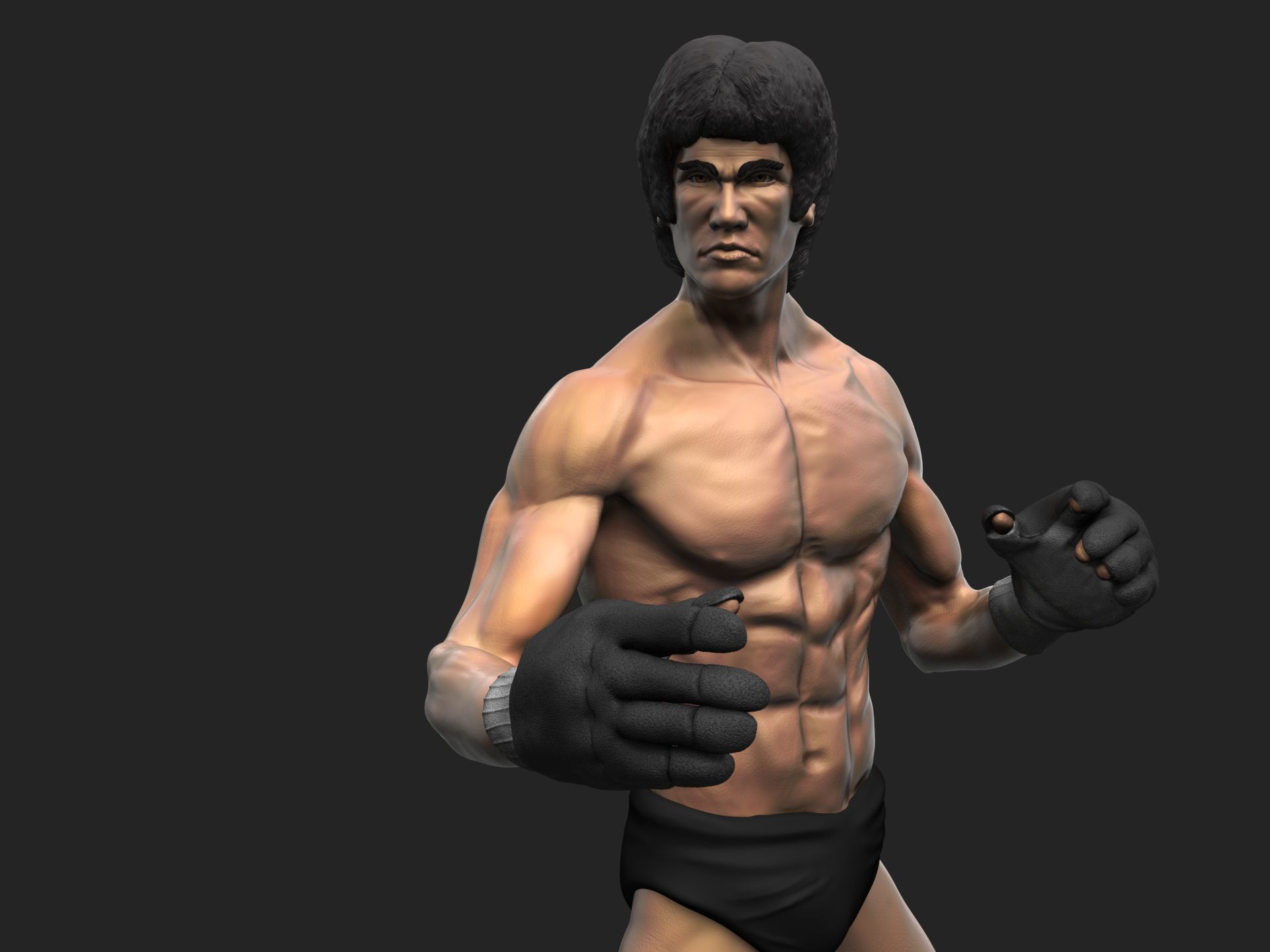 Bruce Lee Enter the Dragon 3D print model_7