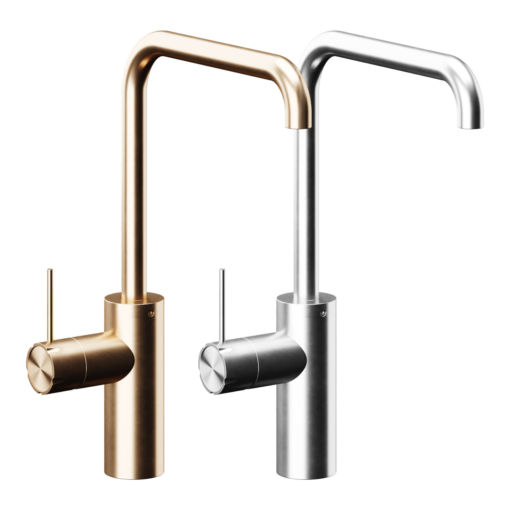 MINA SYNTH Kitchen faucet 3D model_3