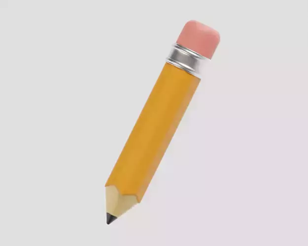 Pencil 3d model