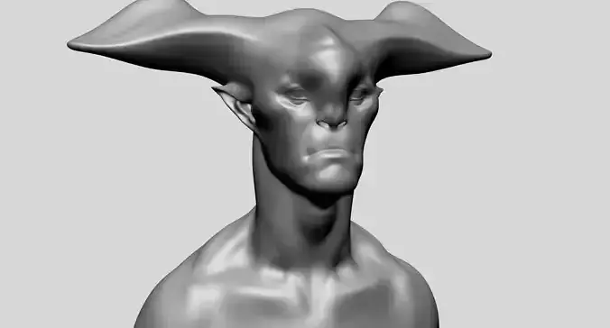 Creature Head B2