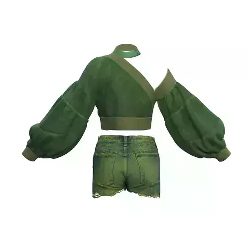 3D street clothes 3D model