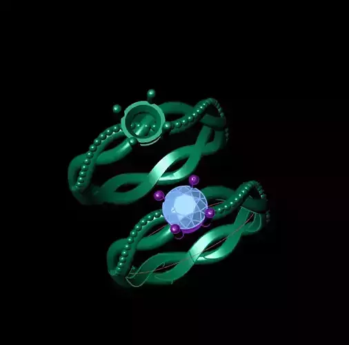 solitario entorchado 