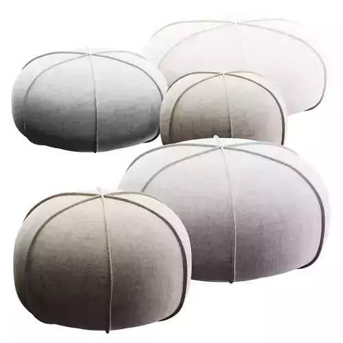 Twils CLOVE Pouf 3D model