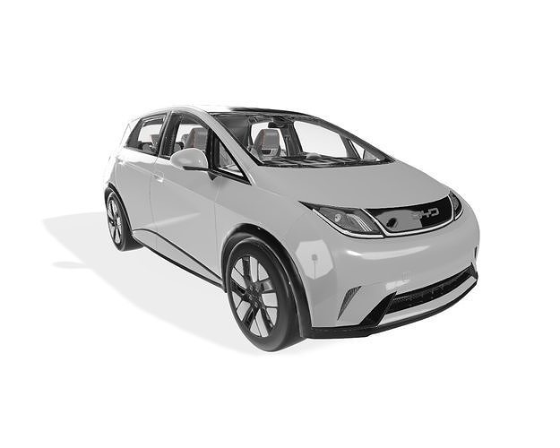 BYD Dolphin 2024 3D model