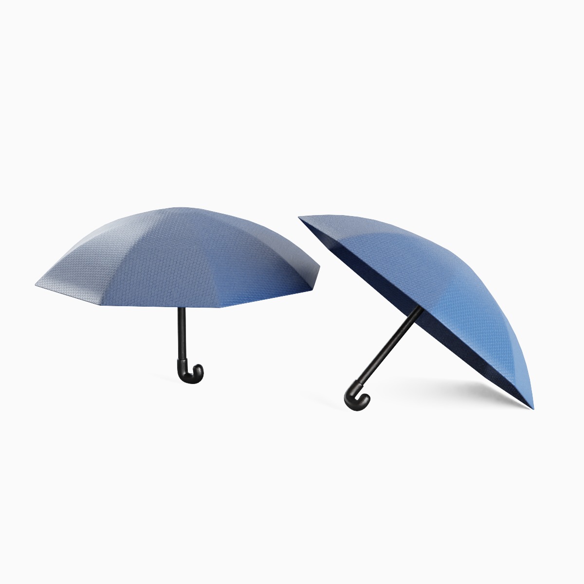 Stylized Umbrella 04 Low-poly 3D model_3
