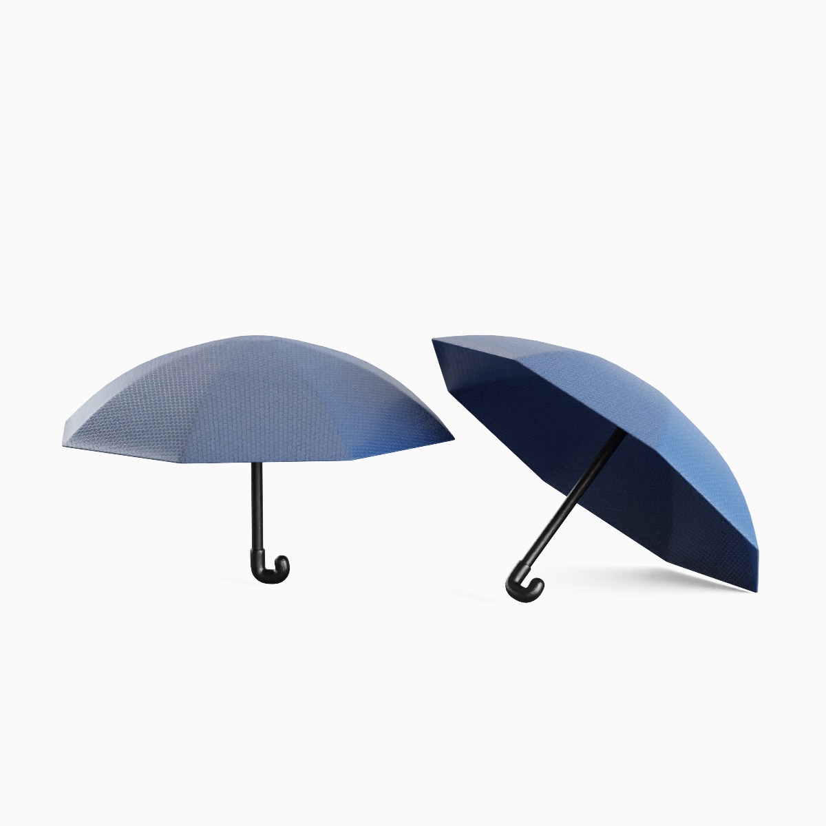 Stylized Umbrella 04 Low-poly 3D model_4