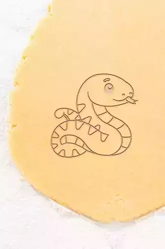 Snake Cookie Cutter - Biscuit Cutter